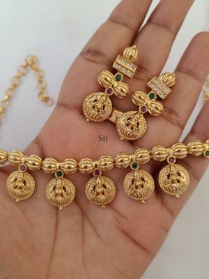 Traditional Lakshmi Coin Necklace