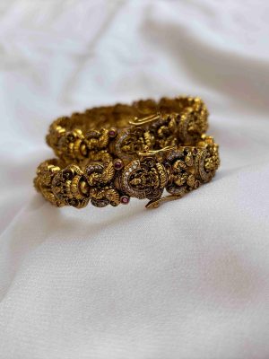 Antique Temple Lakshmi Bangles