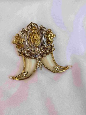 Temple Lord Balaji Tiger Nail Pendant