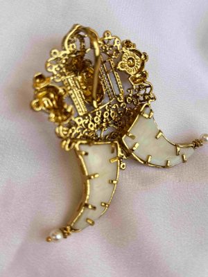 Temple Lord Balaji Tiger Nail Pendant