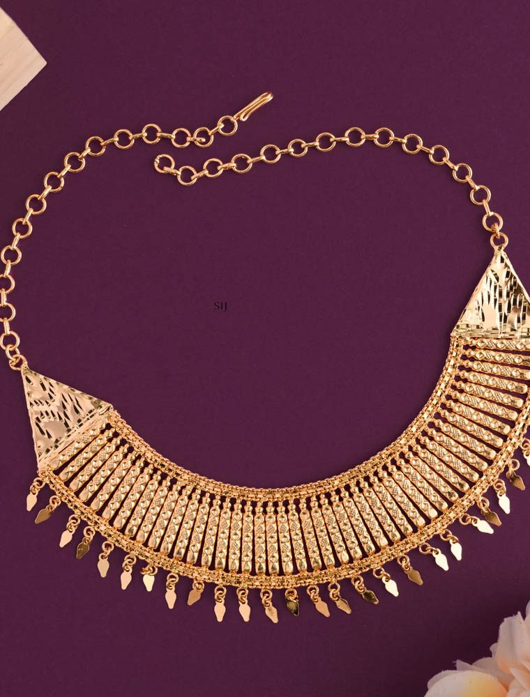 Gold Plated Traditional Kerala Design Necklace