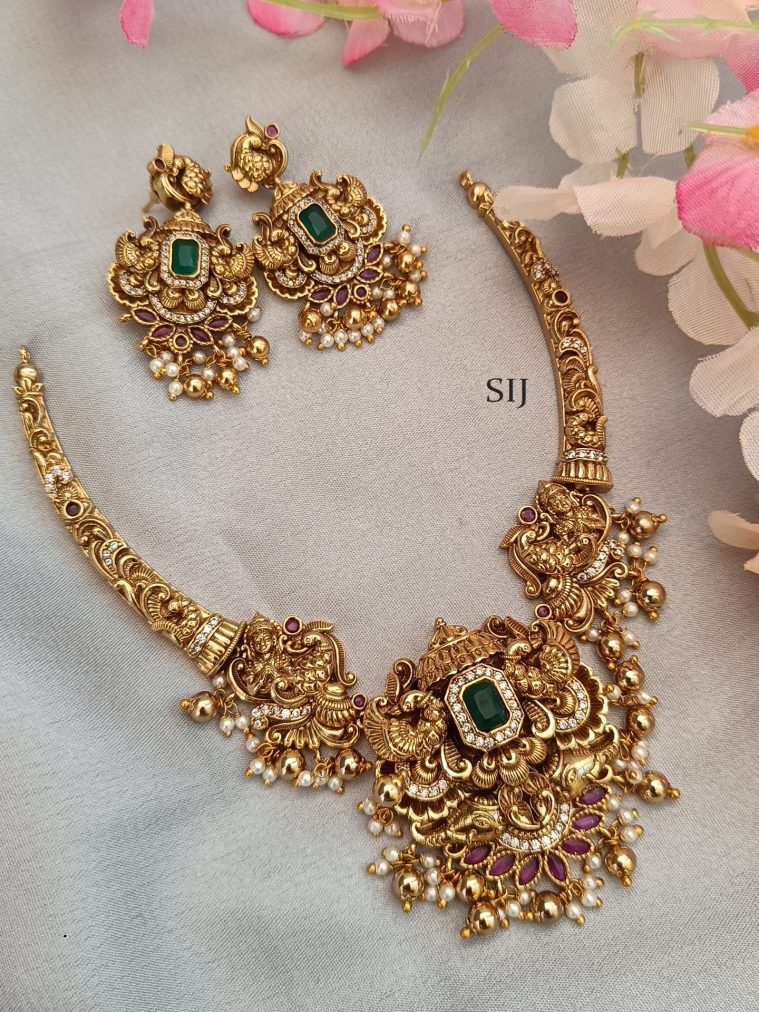 Annam Paravai Necklace set