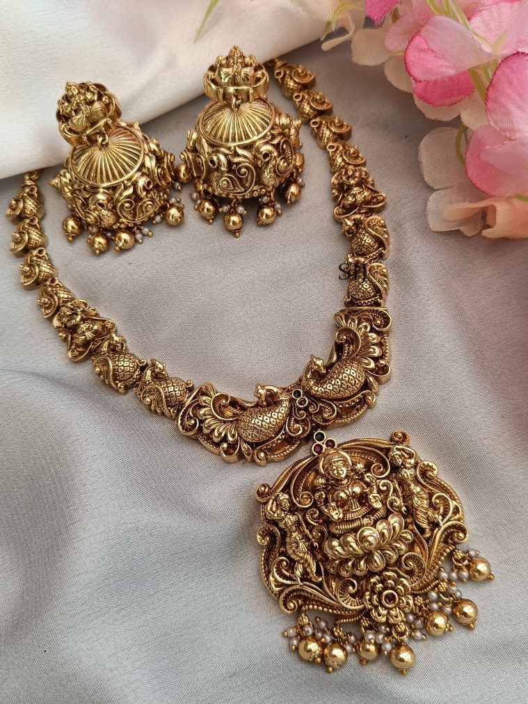 Antique Lakshmi Necklace set