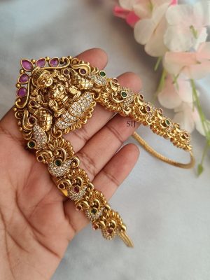 Traditional Peacock and Lakshmi Design Vankis