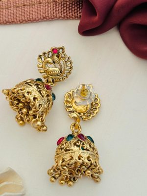 Gold Plated Temple Design Necklace