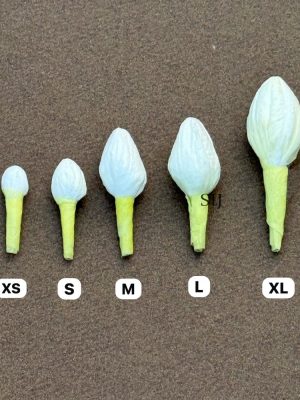 Artificial Jasmine Flower String - XL Bud ( Gundu Malli Size )