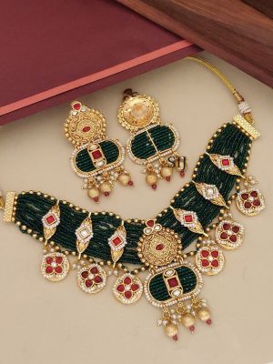 Bridal Beaded Necklace Set