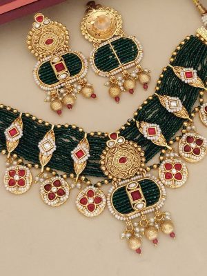 Bridal Beaded Necklace Set
