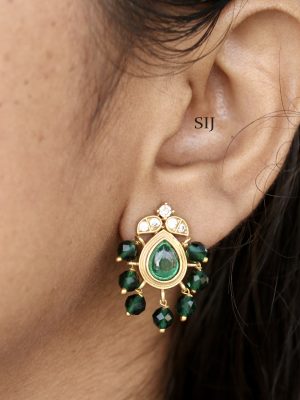 Gold Finish Ear Studs