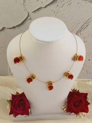 Kerala Palakka Mango Invisible Necklace