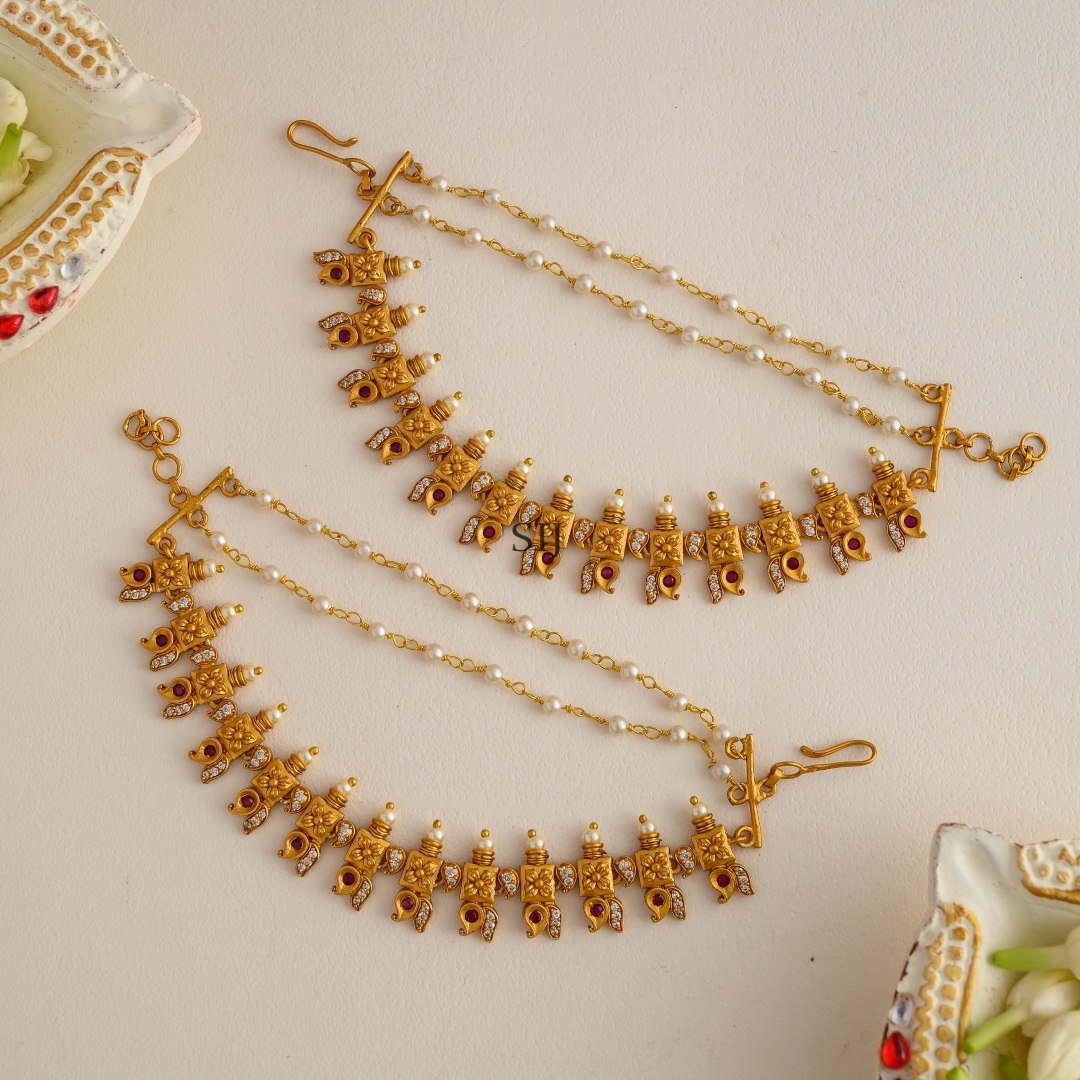 Pearl Drop Three Layered Mattal