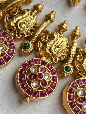 Antique Peacock Kemp Necklace