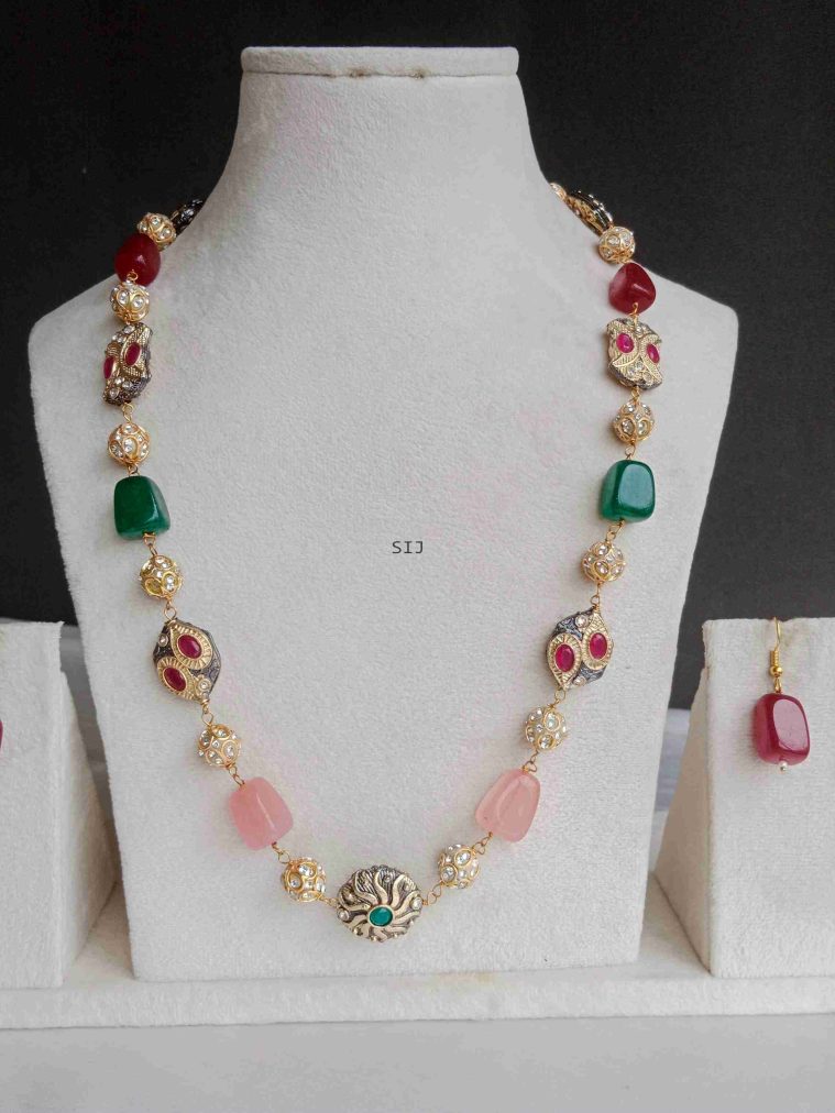 Single Layer Multi Color Beads Haram
