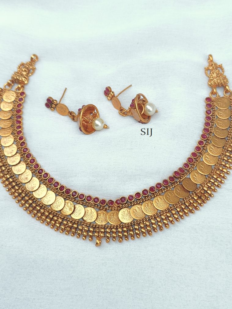 Antique Lakshmi Coin Necklace