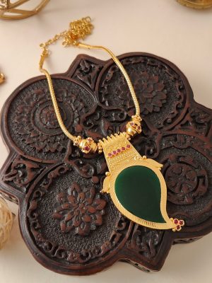 Traditional Kerala Mango Palakka Necklace