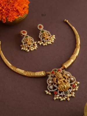 Traditional Navaratna Lakshmi Kanti Necklace