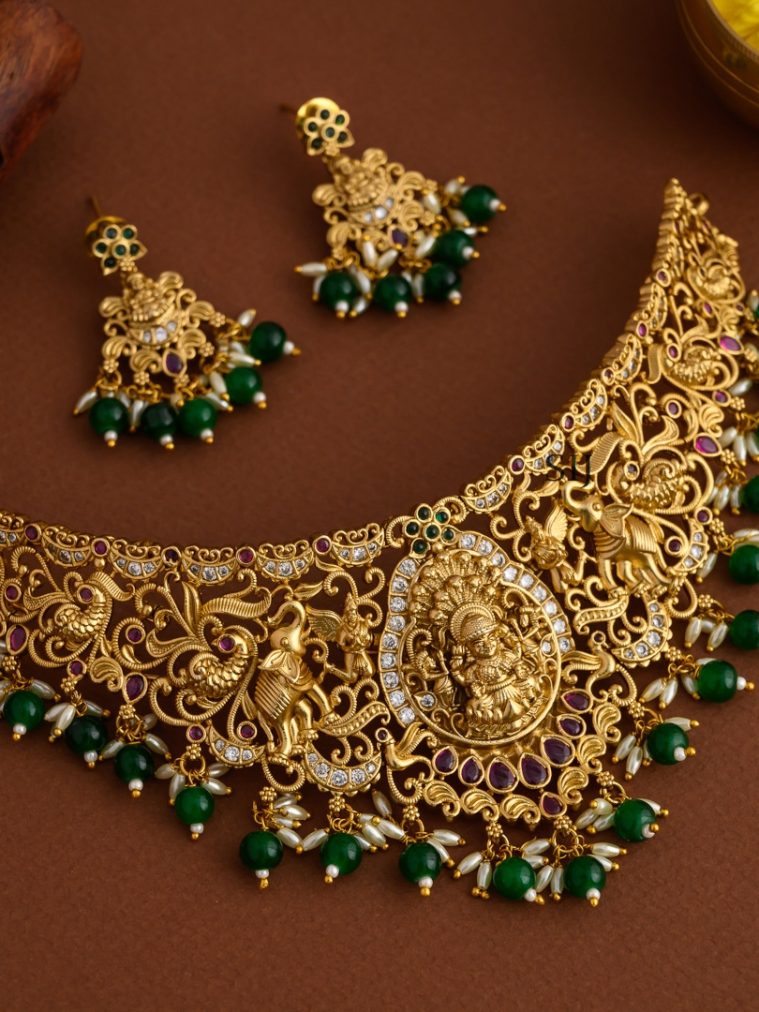 Grand Lakshmi Bridal Choker