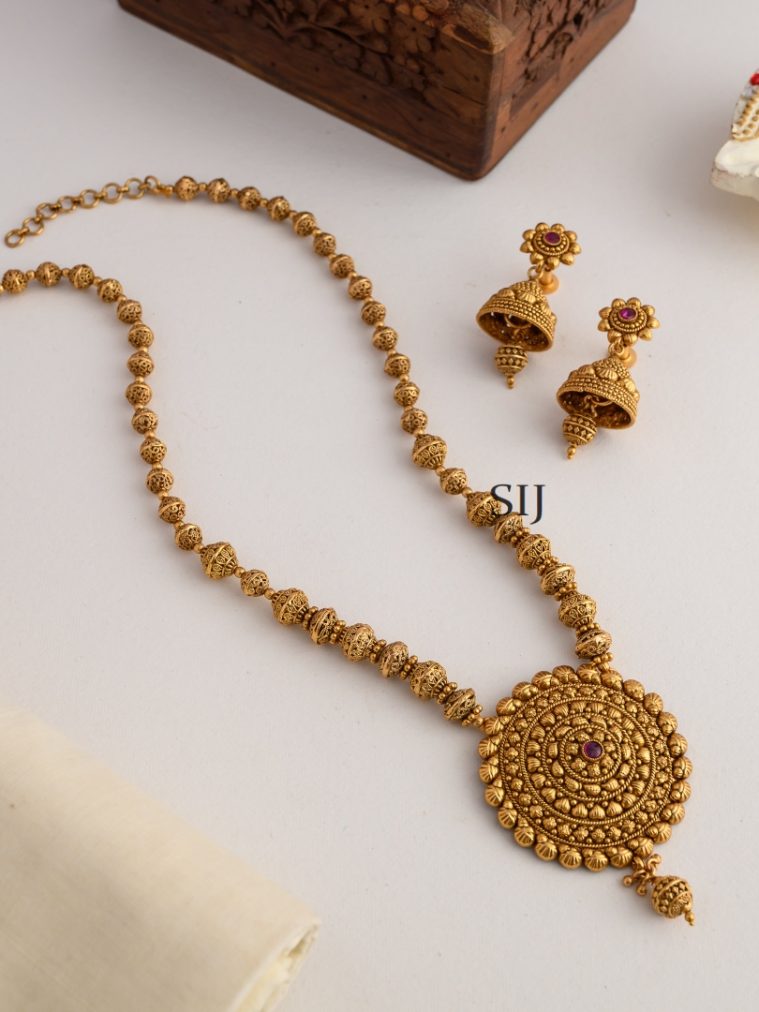 Traditional Antique Beaded Haram
