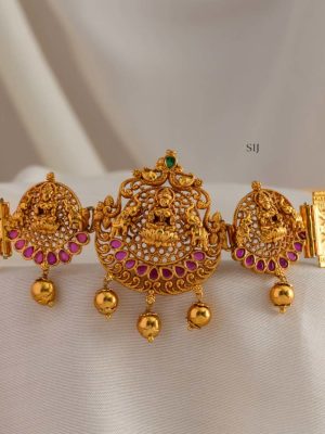 Traditional Lakshmi with Elephant Bridal Hip Belt