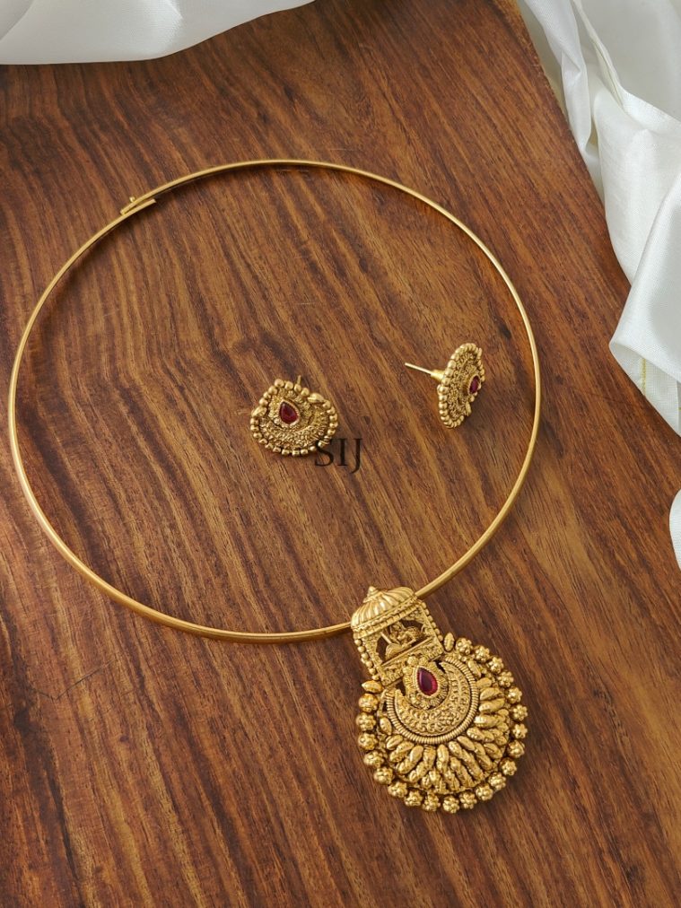 Antique Finish Hasli Necklace