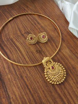 Antique Finish Hasli Necklace