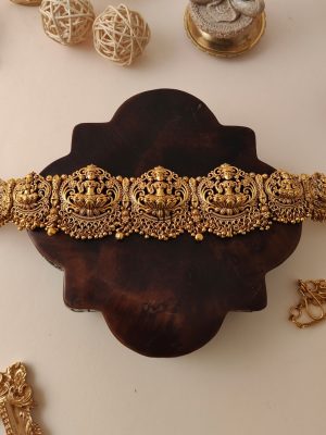 Antique Lakshmi Bridal Hip Chain