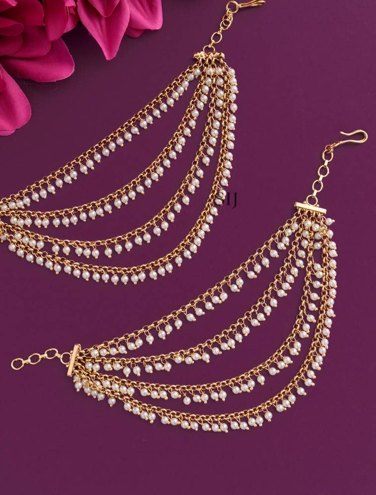Four Layers Pearls Dropped Mattals