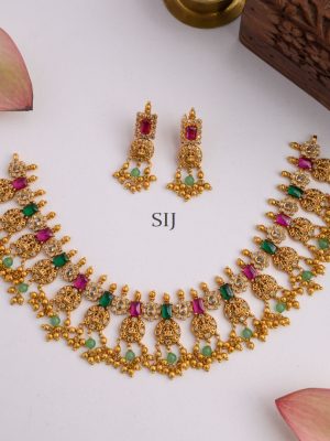 Lakshmi Design Guttapusalu Necklace