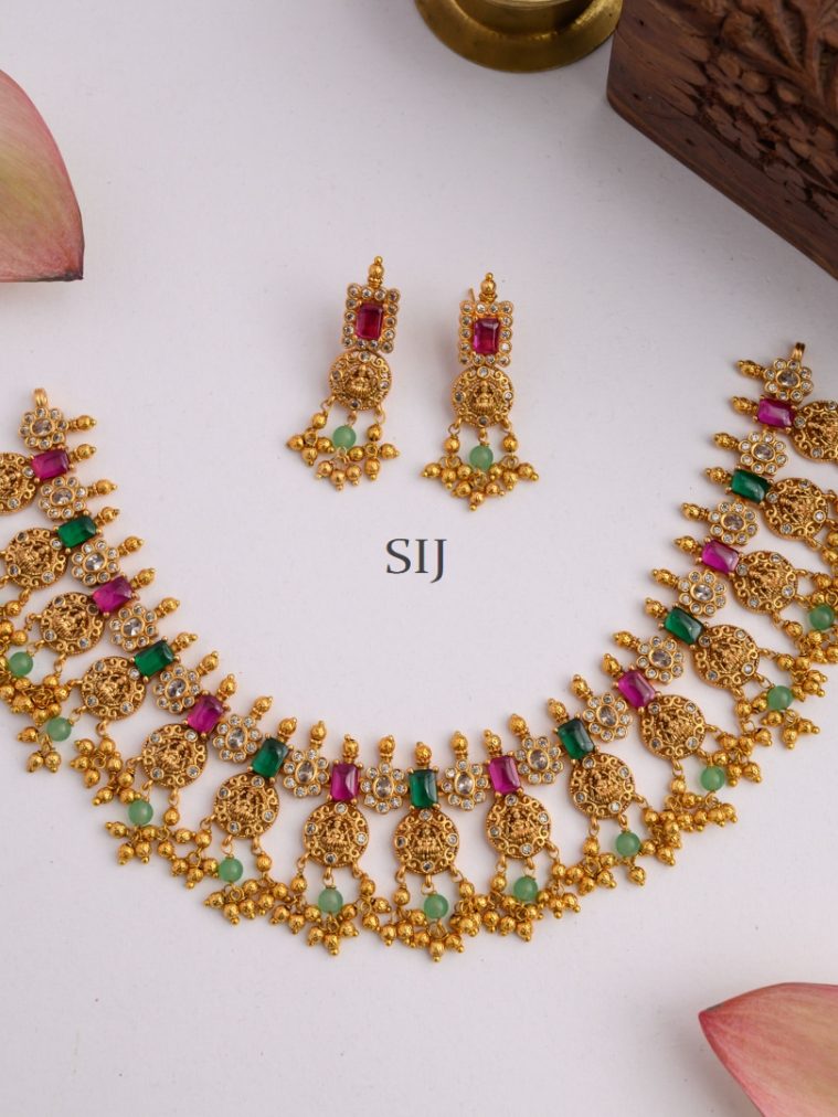 Lakshmi Design Guttapusalu Necklace