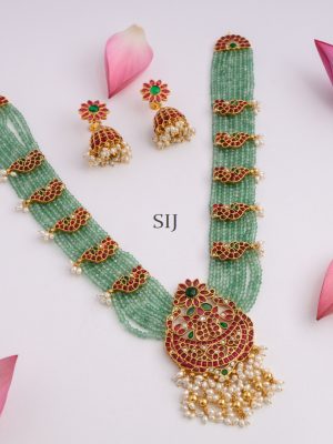 Mint Green Beaded Non Idol Haram
