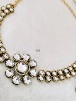 Polki Kundan Bridal Necklace Set