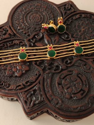Round Shape Palakka Choker