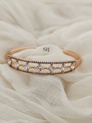 Imitation CZ Stone Openable Bracelet