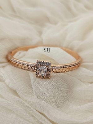 Imitation CZ Stones Openable Bracelet
