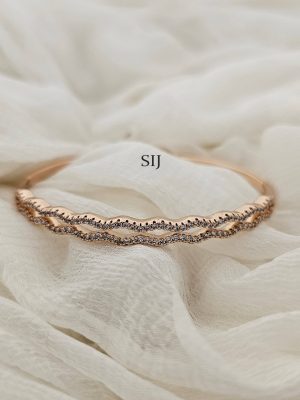 CZ Stones Fancy Openable Bracelet