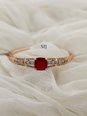 Imitation CZ Stones Fancy Openable Bracelet