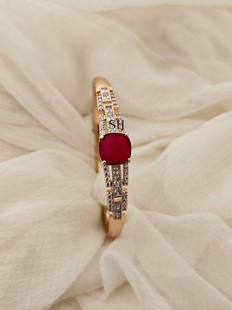 Imitation CZ Stones Fancy Openable Bracelet