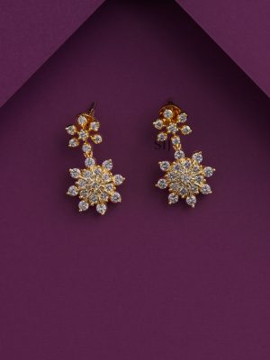 Star Design AD Stones Necklace Set