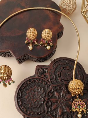 Temple Lakshmi Hasli Necklace