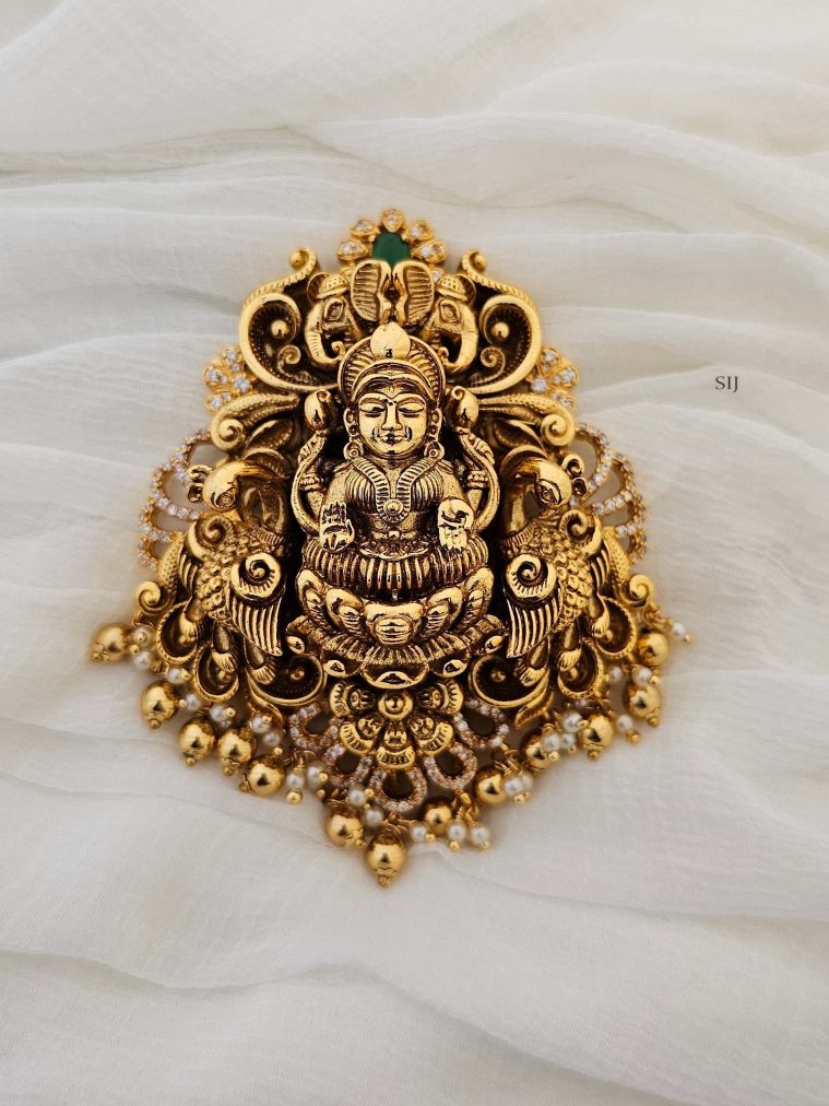 Temple Mahalakshmi Bridal Jadai Billai