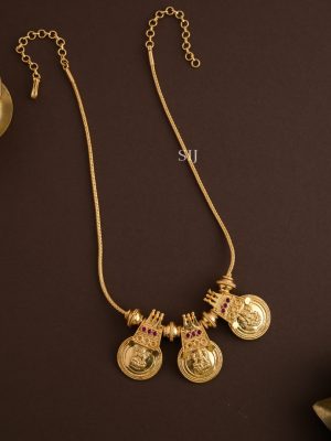 Traditional Kerala Style Lakshmi Coin Necklace