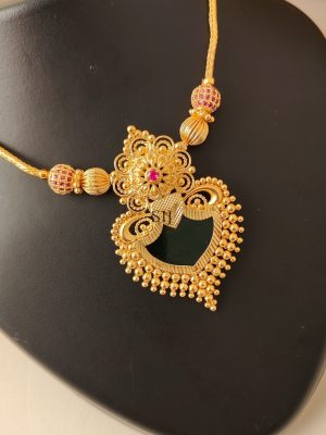Traditional Kerala Style Palakka Necklace