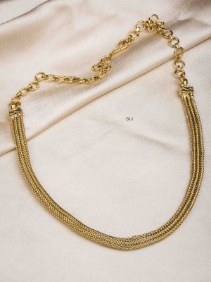 Antique Finish Simple Daily Wear Chain