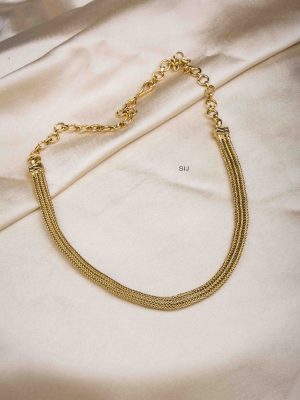 Antique Finish Simple Daily Wear Chain