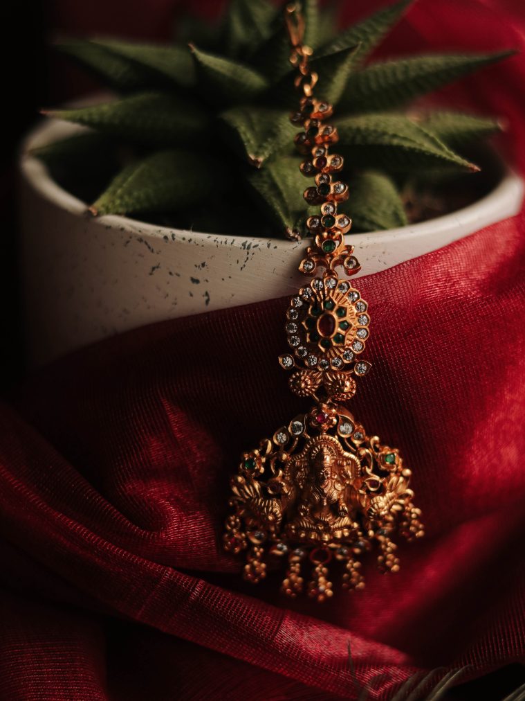Imitation Chandbaali Maang Tikka