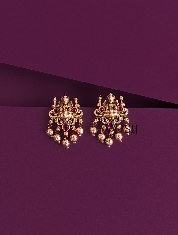 Antique Lakshmi Ear Studs