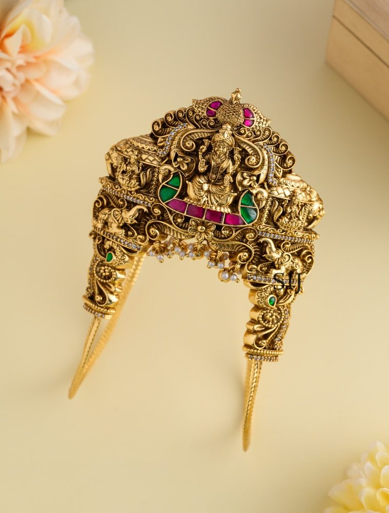 Antique laskhmi Jadau Vanki