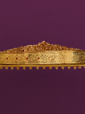 Gold Polish Ashta Lakshmi, Nakshi and All God's Motifs Vaddanam