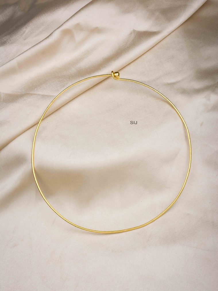 Antique Finish Pipe Necklace