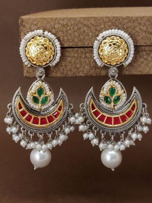 Classic German Silver Plated Earrings